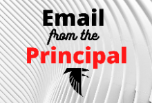 Email from the principal