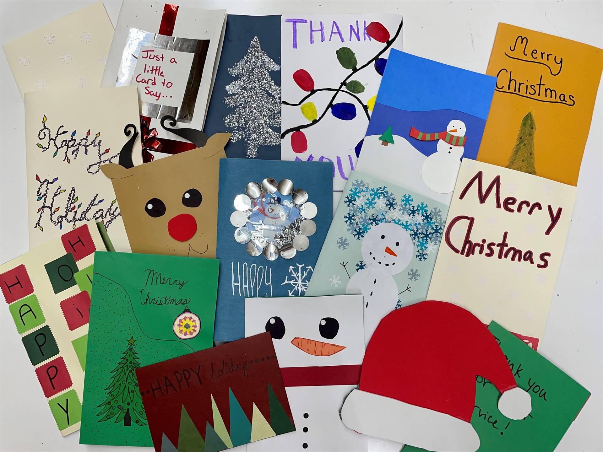 Holiday Cards for Active Military Project 2021
